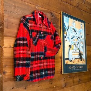 Hi Georgie! Polyester Plaid Jacket